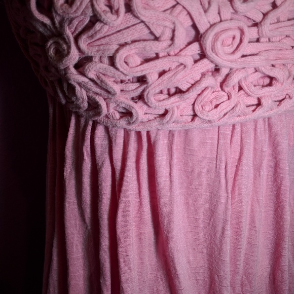 Julie's Closet Pink embellished empire waistlpplpw - Picture 5 of 8